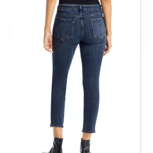 Rag & Bone Cate Mid Rise Dekalb Ankle Skinny Denim Jean - Picture 2 of 9